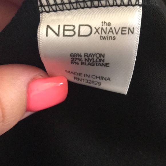 NBD X THE NAVEN TWINS cocktail and party dress. - Picture 6 of 6